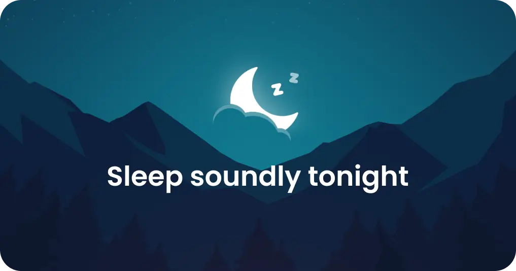 Sleeping Sounds App Screenshot - White Noise and Relaxation Interface